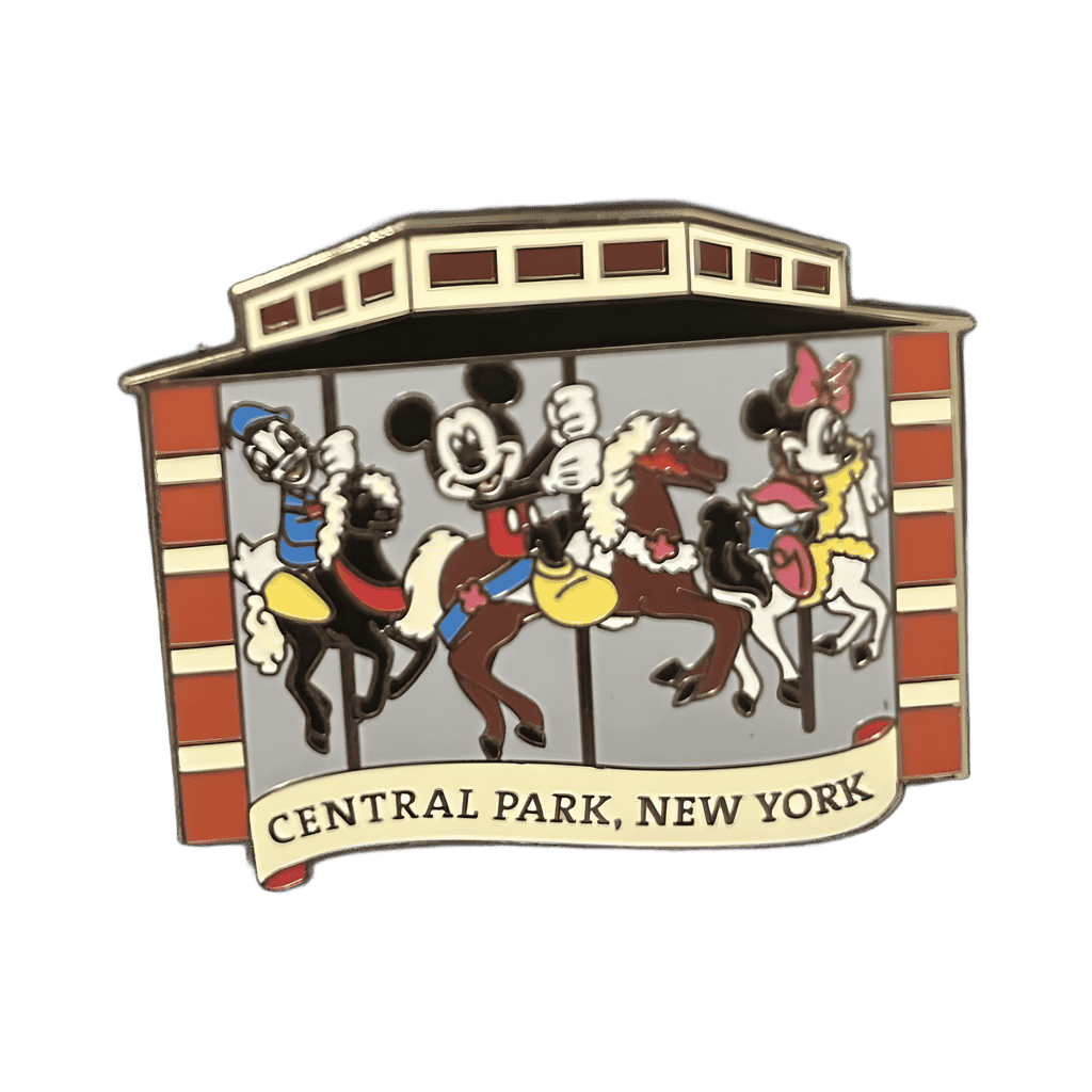 Carousel - Mickey, Minnie, Donald Disney pin