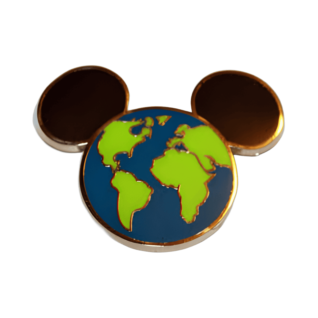Earth Mickey Mouse Icon Disney pin