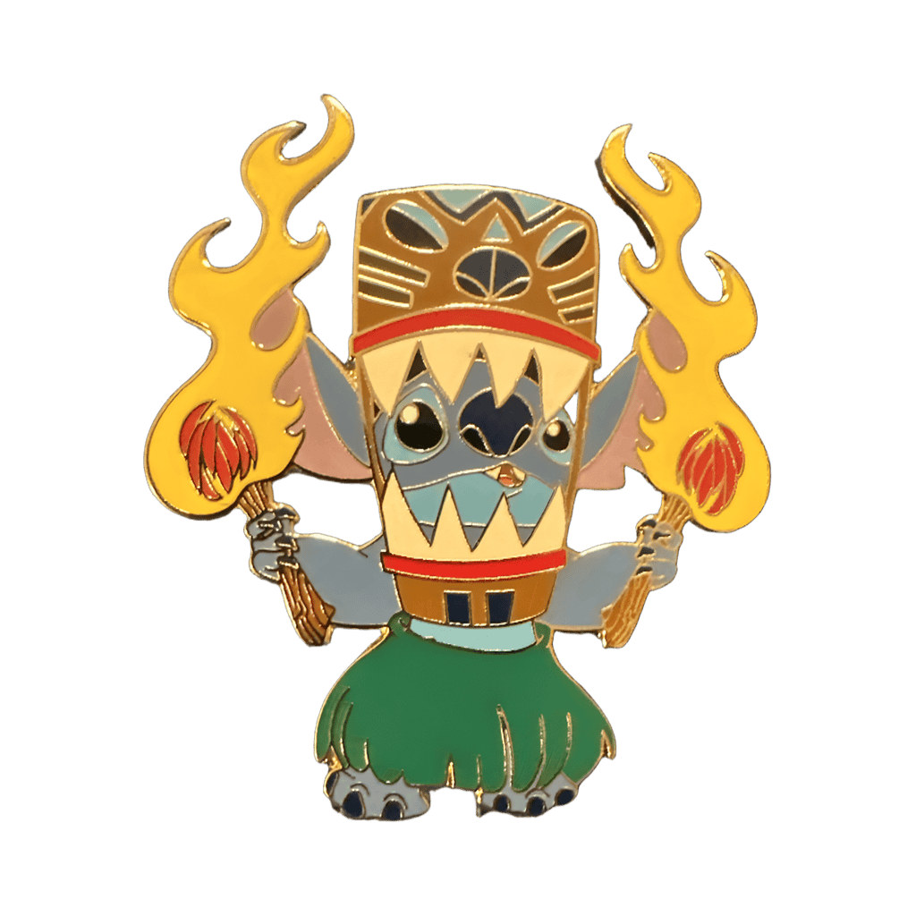 Stitch Tiki Dance Disney pin