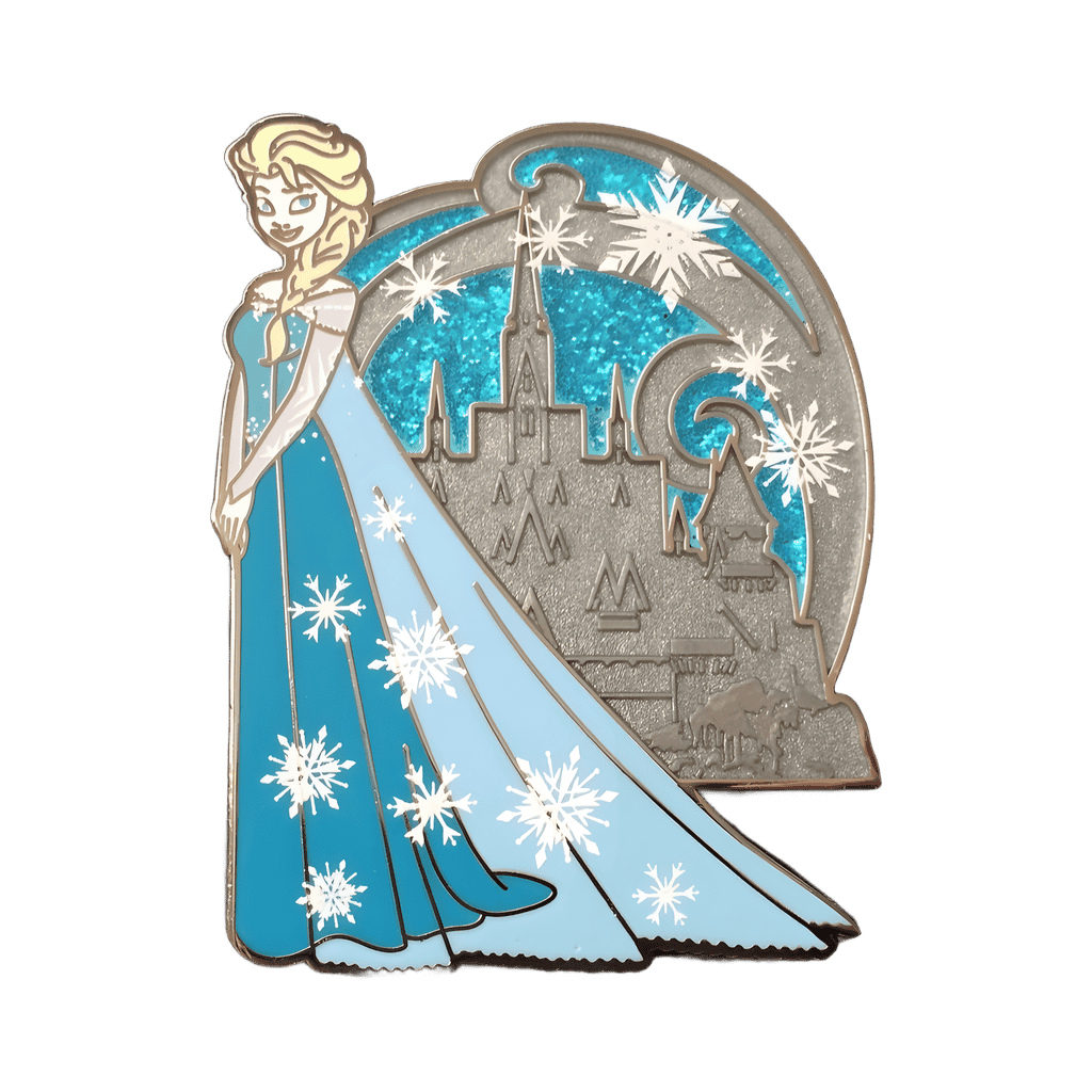 Elsa Arendelle Castle Disney pin