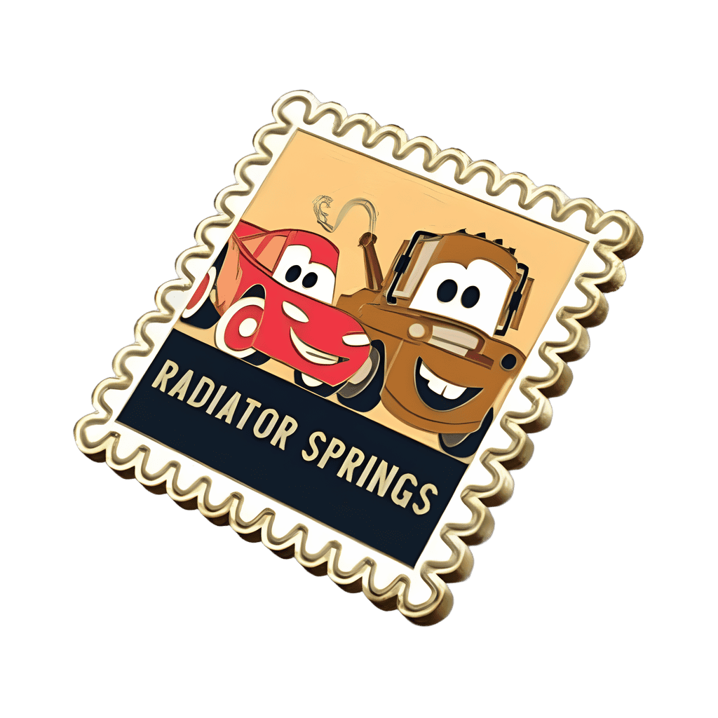 Radiators Springs Disney pin