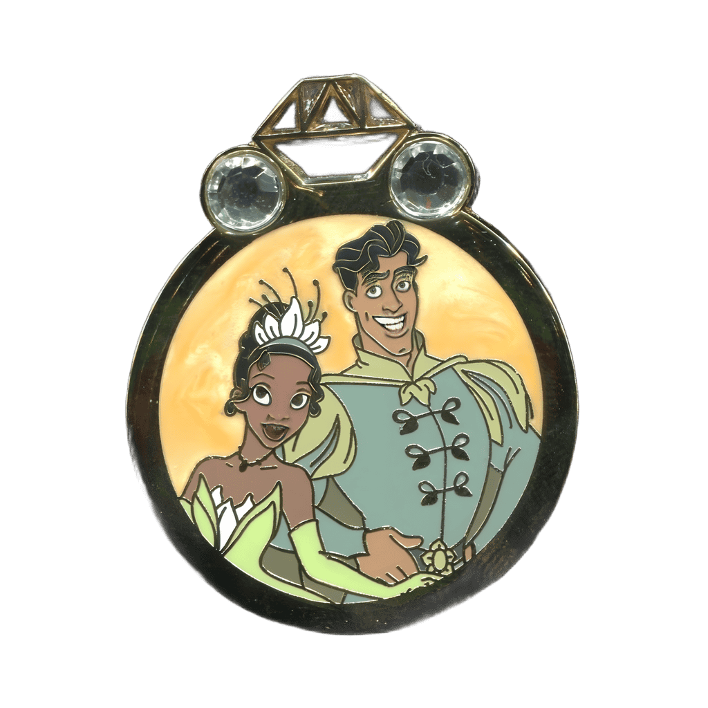 Tiana and Prince Naveen Disney pin