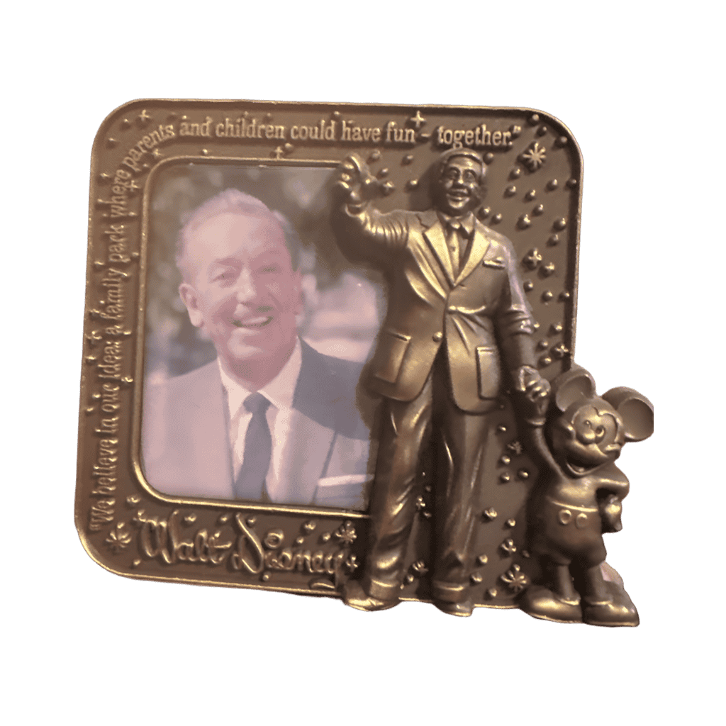Walt Disney Framed with Partners Statue Disney pin