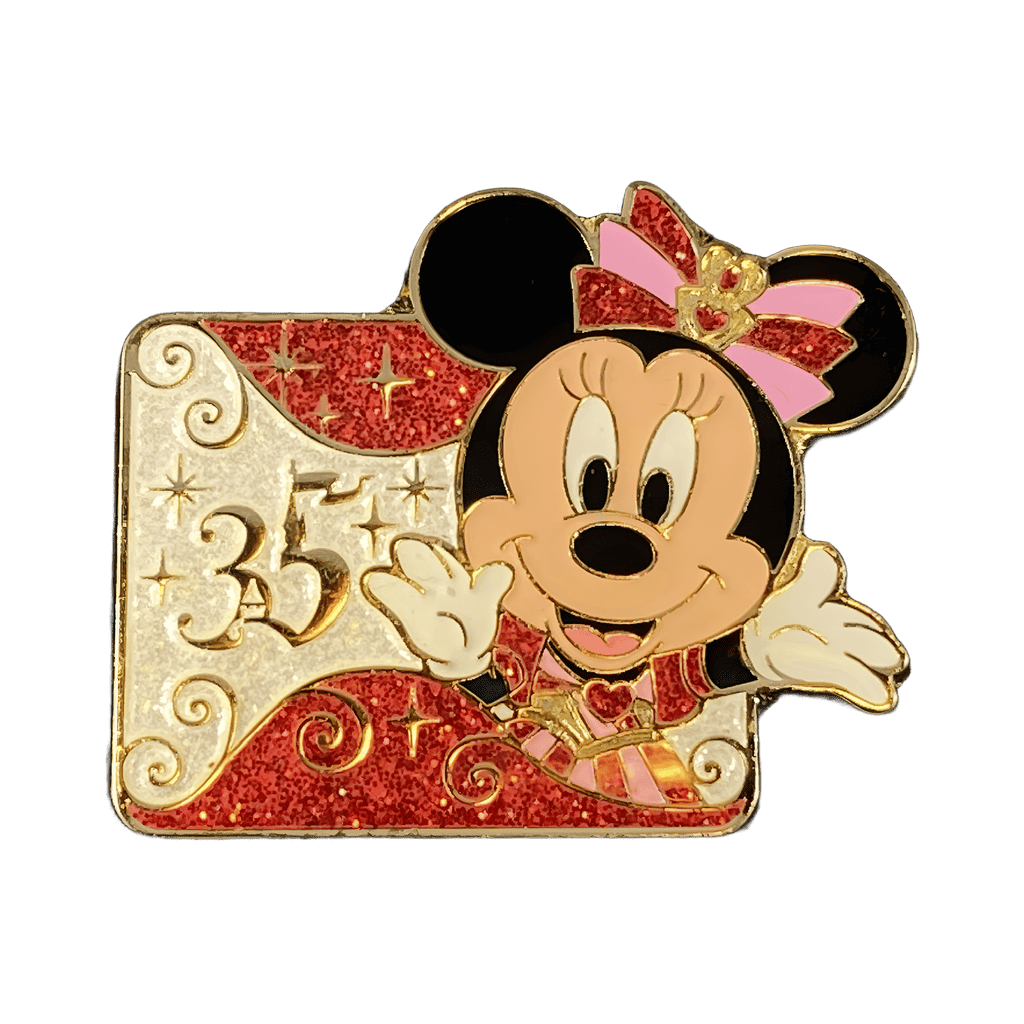 35th Anniversary - Minnie Mouse Disney pin
