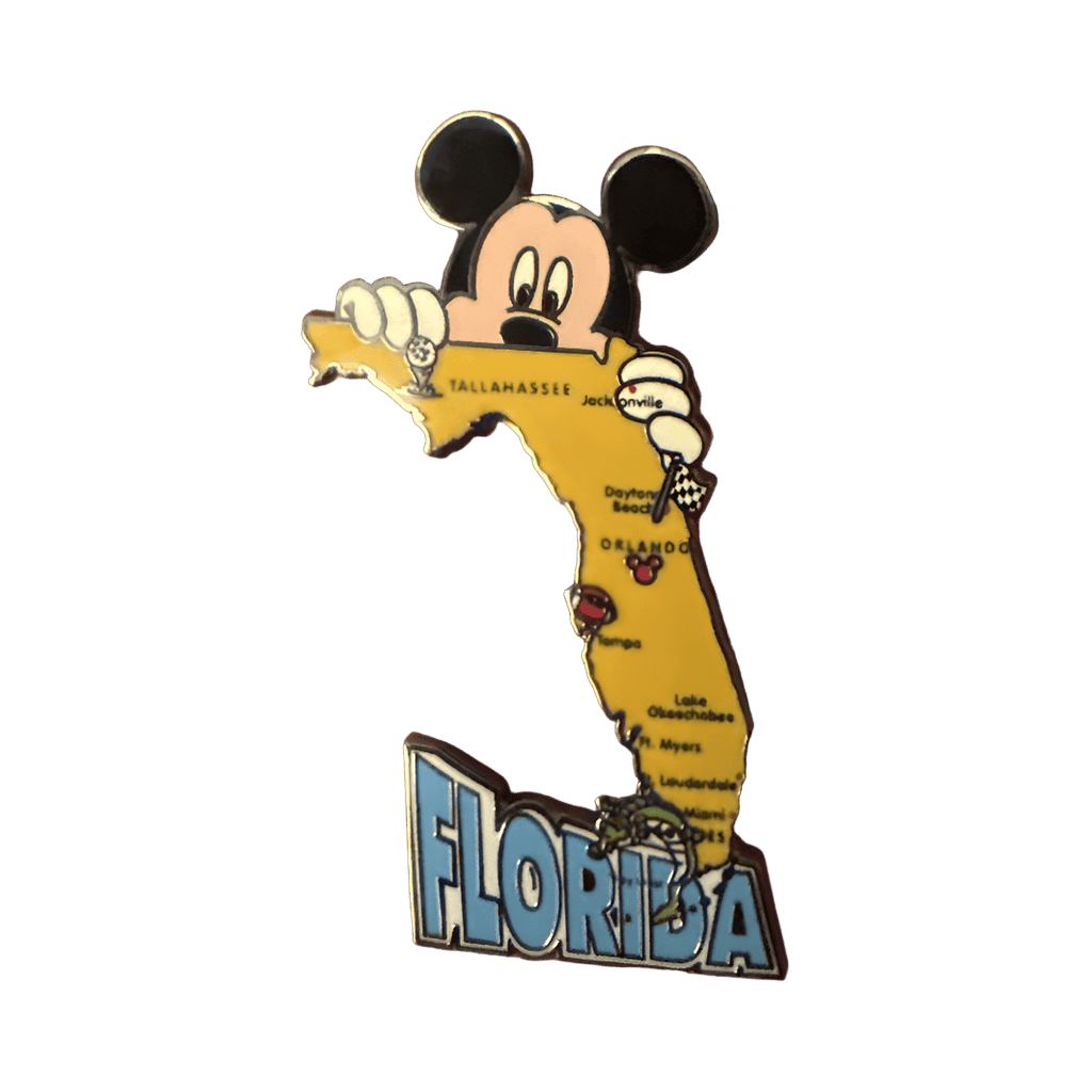 Mickey Florida State Disney pin