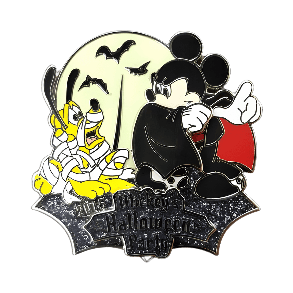 2015 Logo - Vampire Mickey and Pluto Disney pin
