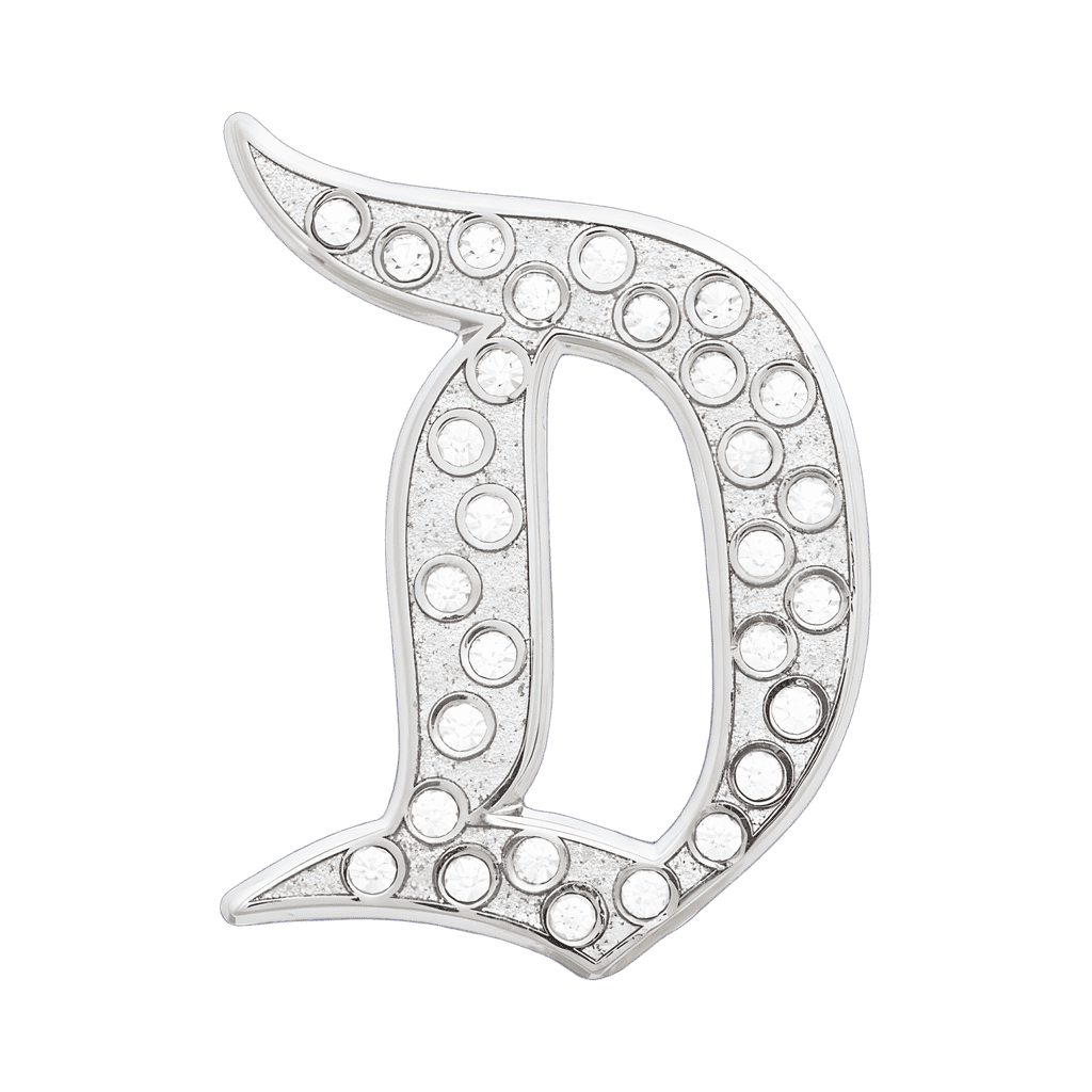 Jeweled Gothic D Disney pin