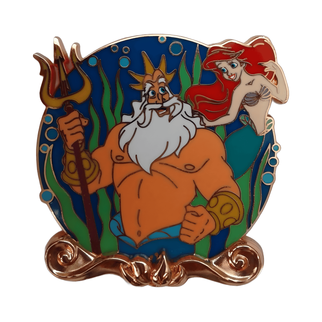 Ariel & Triton Disney pin