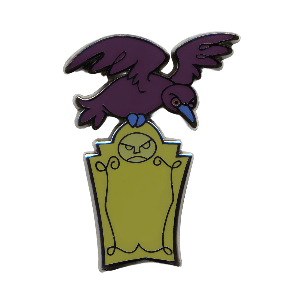The Raven from Set #4 Disney pin