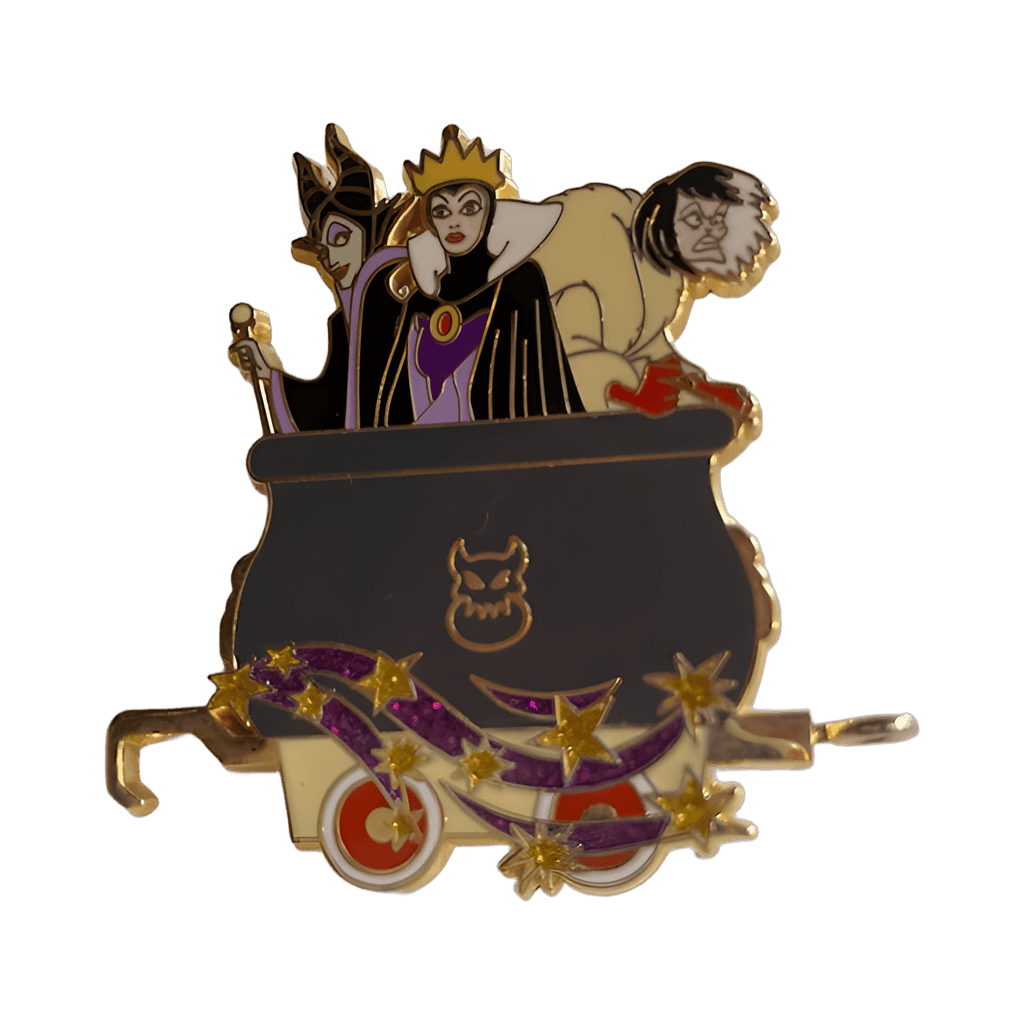 Train car (Villains) Disney pin