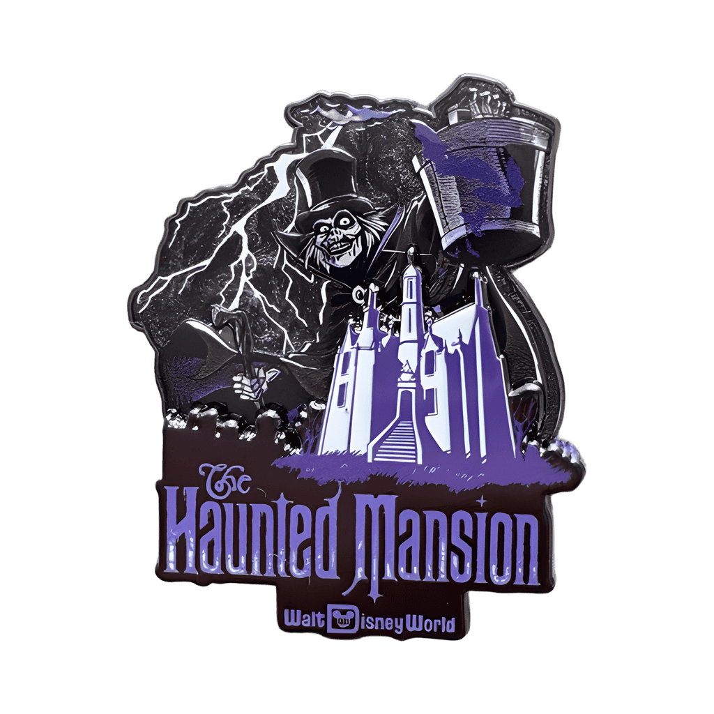 Annual Passholder Exclusive — Hat Box Ghost and Haunted Mansion Disney pin