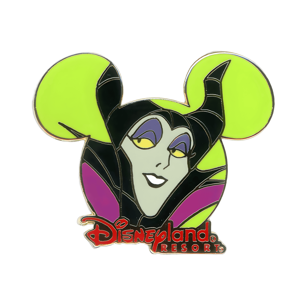 #5 - Maleficent Mouse Ears Disney pin