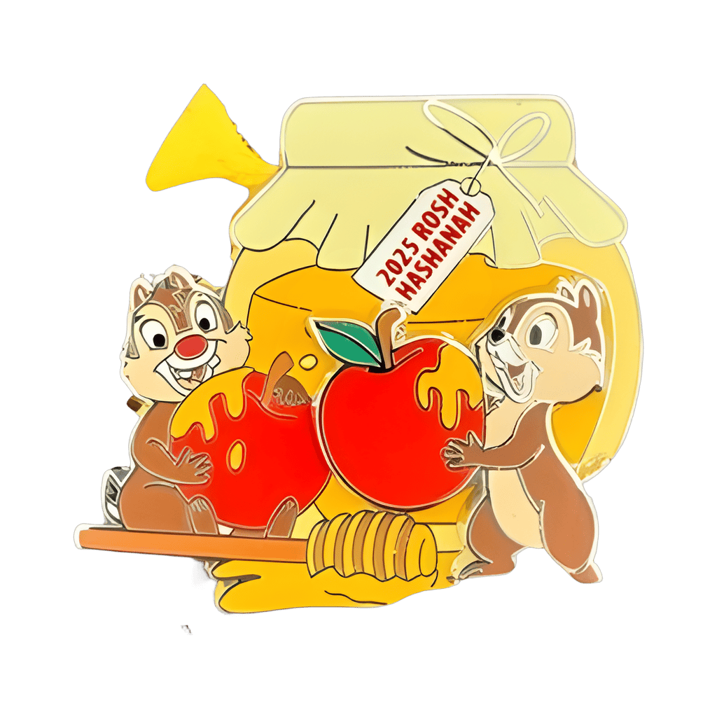 Chip and Dale with Honey Apples Disney pin