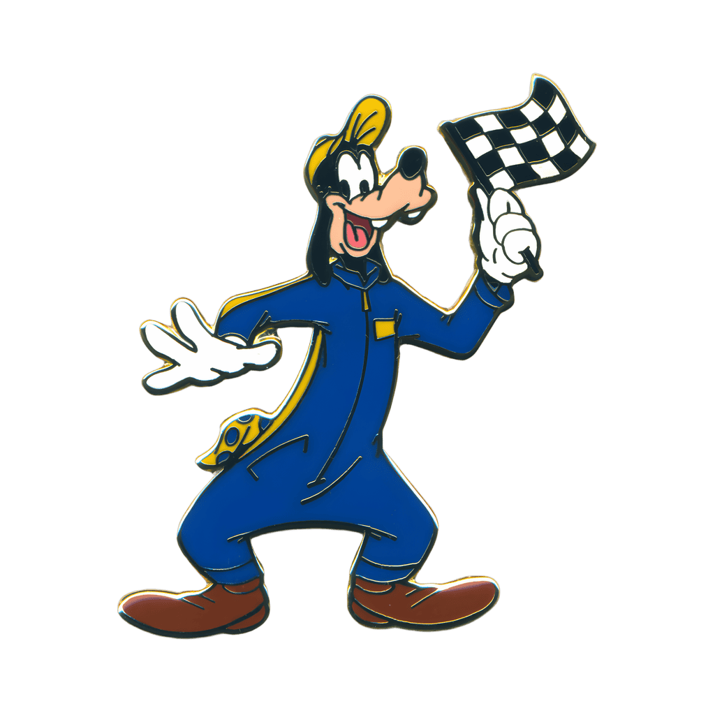 Goofy at Tomorrowland Speedway Disney pin