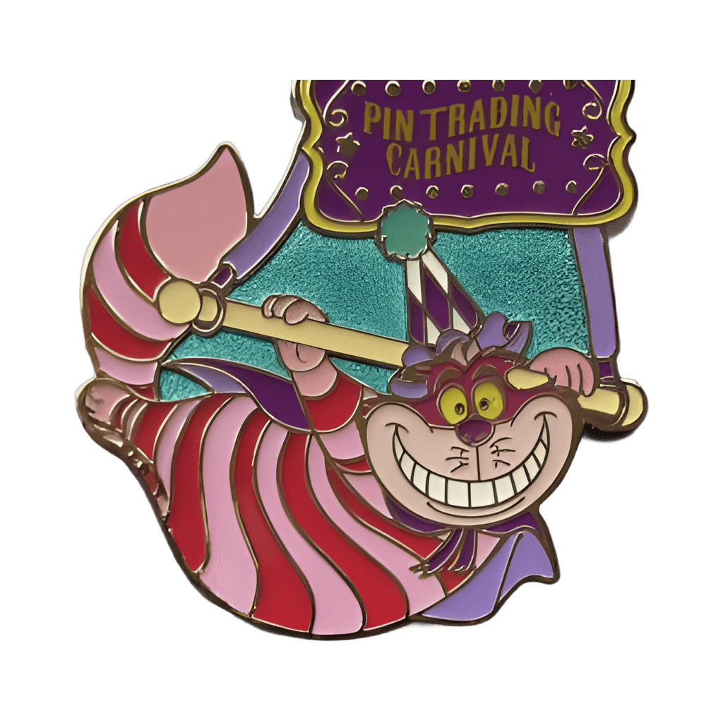 Pin Trading Carnival 2019 pin set- Cheshire Cat Circus performer Disney pin