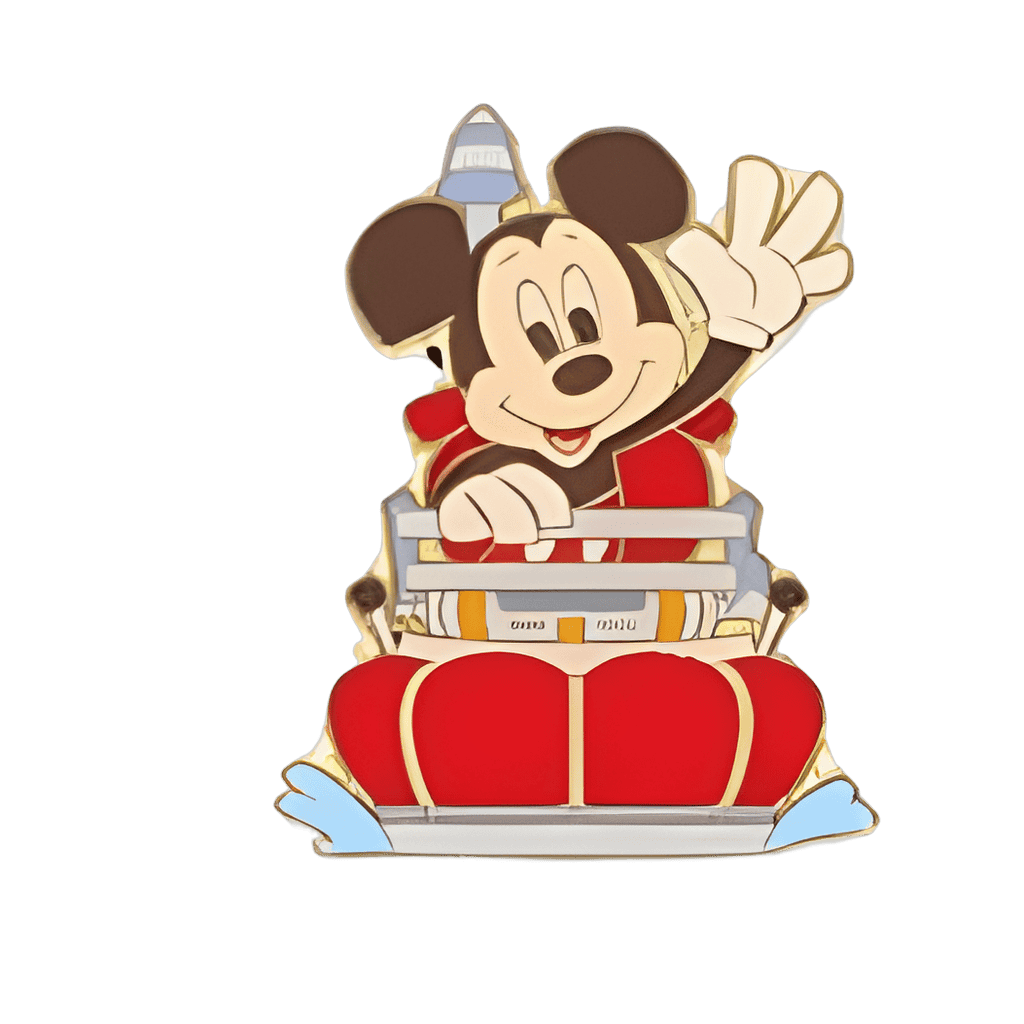 Mickey Mouse on Aquatopia Disney pin