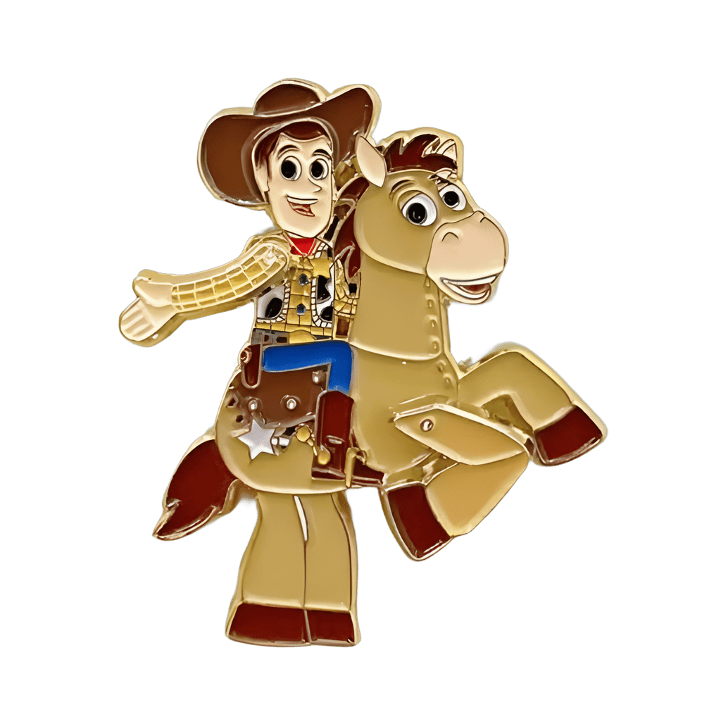 Woody and Bullseye Disney pin