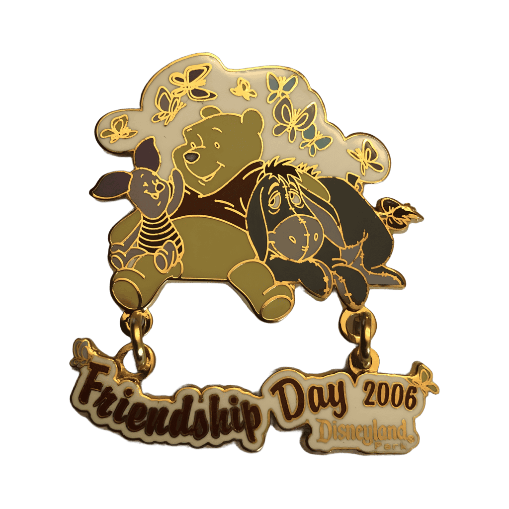 Friendship Day Pooh Dangle Disney pin