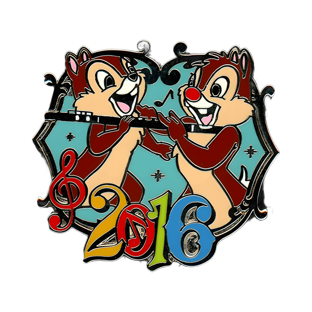 Chip & Dale Disney pin