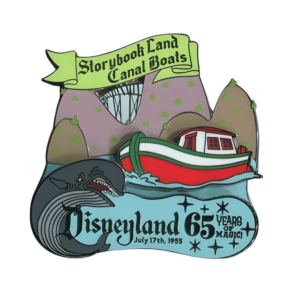 Storybook Land Canal Boats Disney pin