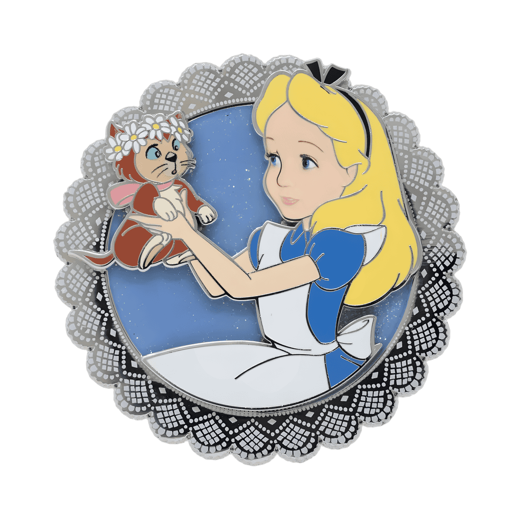 Alice with Dinah Disney pin