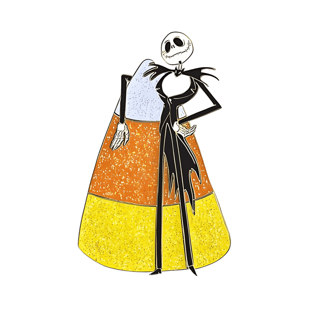 Jack Skellington and Candy Corn Disney pin