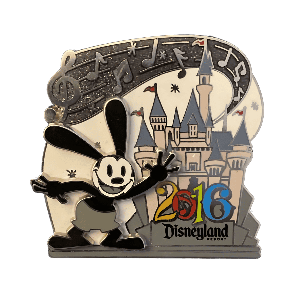 Oswald 2016 Dated Pin Disney pin
