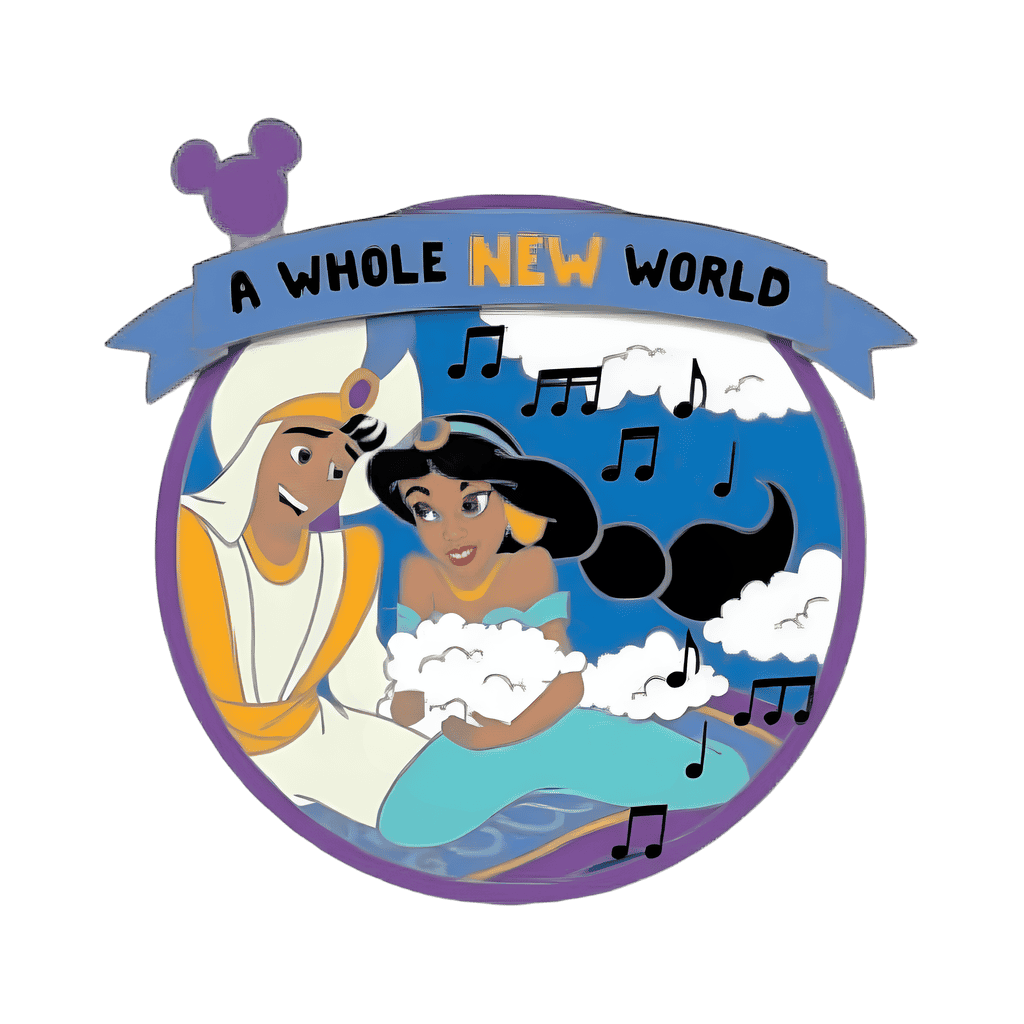 Aladdin - A Whole New World Disney pin