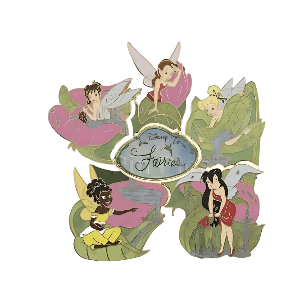 Pixie Hollow Fairies Complete Interlocking Set Disney pin