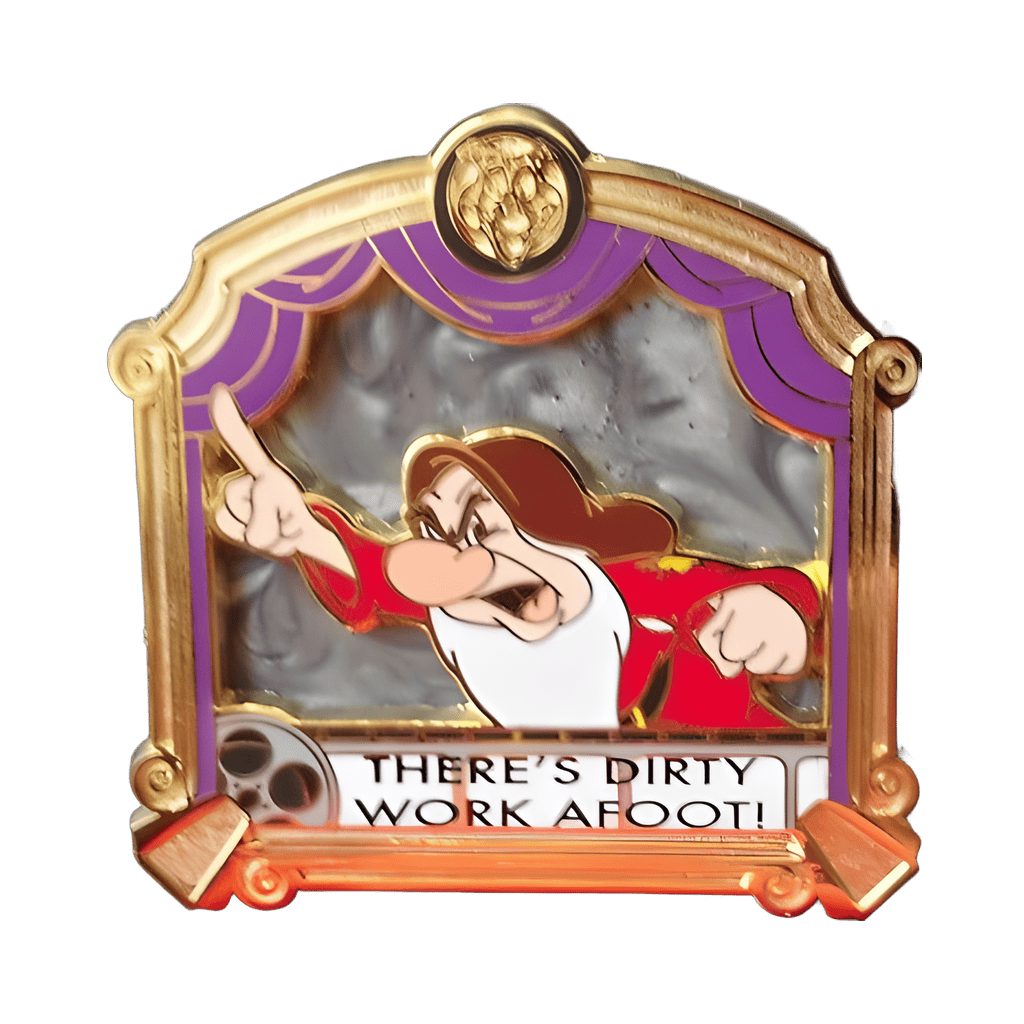 Most Quotable Quotes Boxed Set - There's Dirty Work Afoot! Disney pin