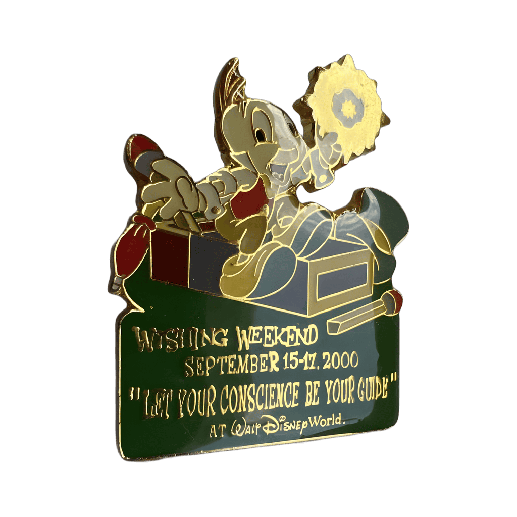 wishing weekend Jiminy Disney pin