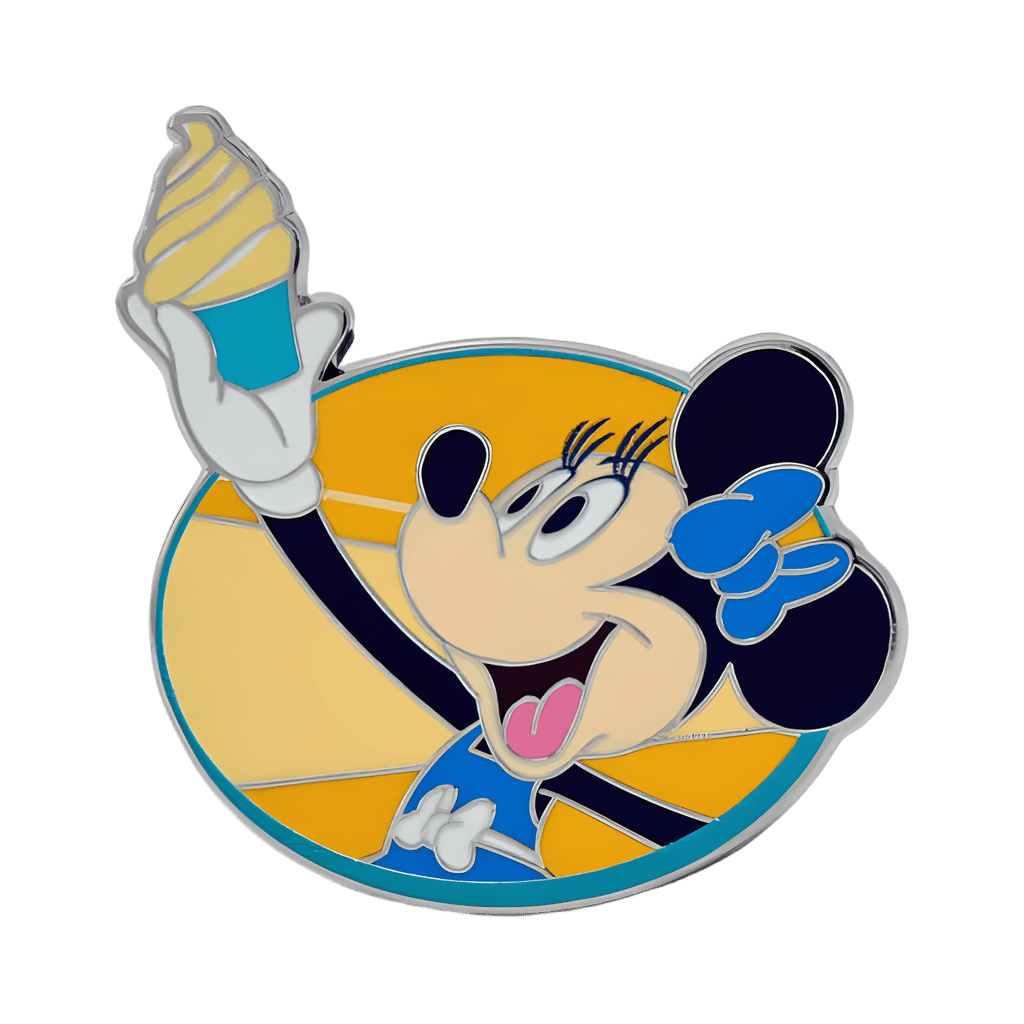 Minnie Mouse with Pineapple Swirl Disney pin