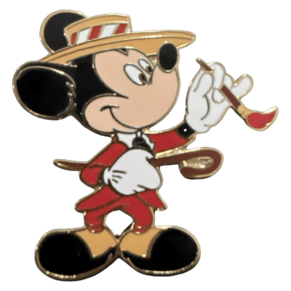 Mickey through the years painting set - dapper Mickey Disney pin