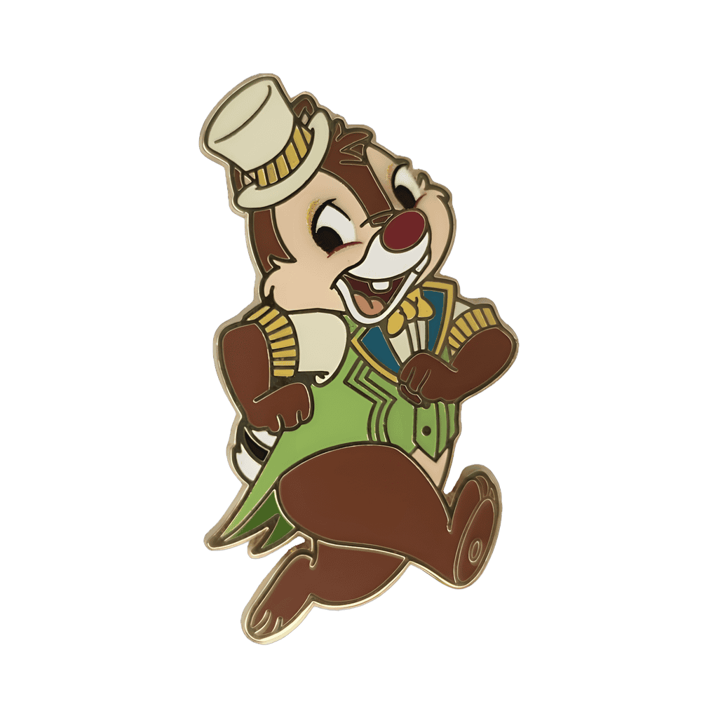 Chip and Dale Celebrating Pin Set - Dale Walking Disney pin