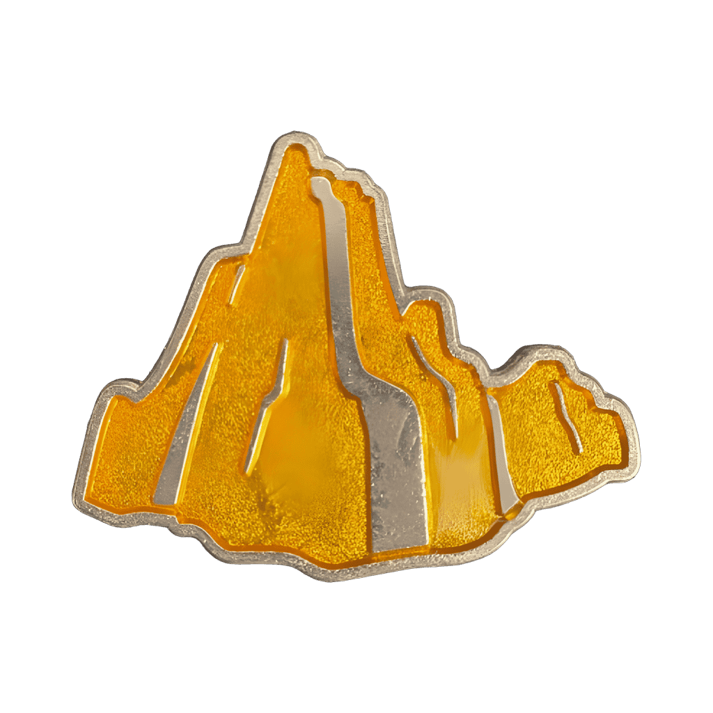Roaring Mountain Disney pin