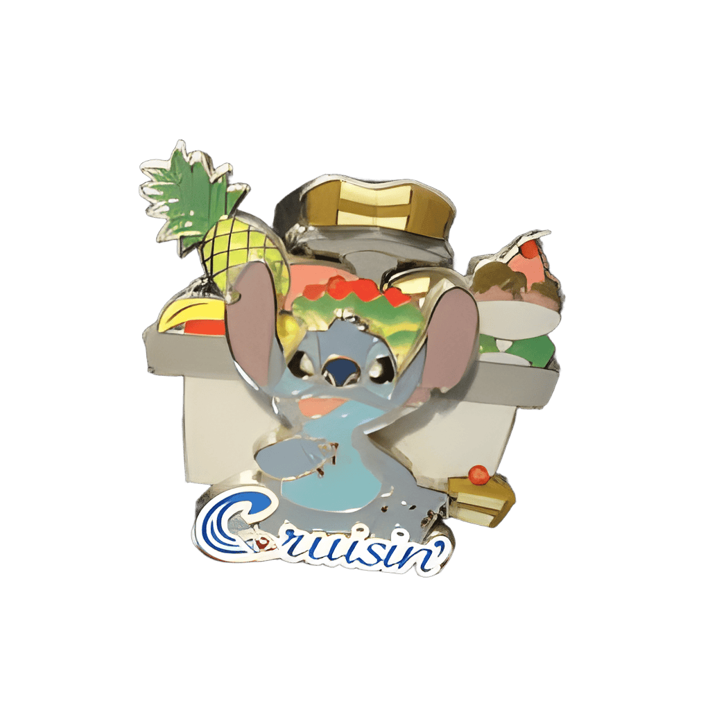 Stitch at Buffet Disney pin