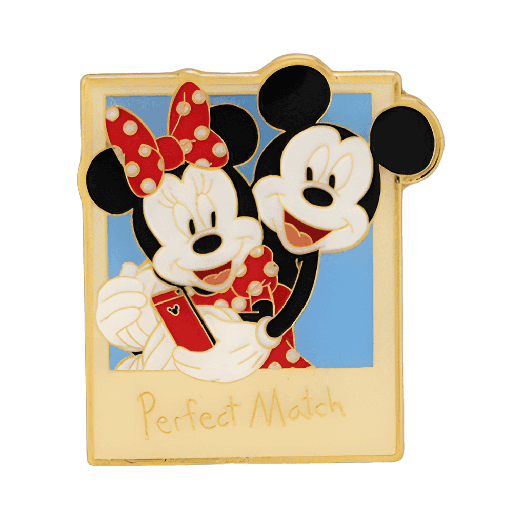 Mickey & Minnie Perfect Match Polaroid Disney pin