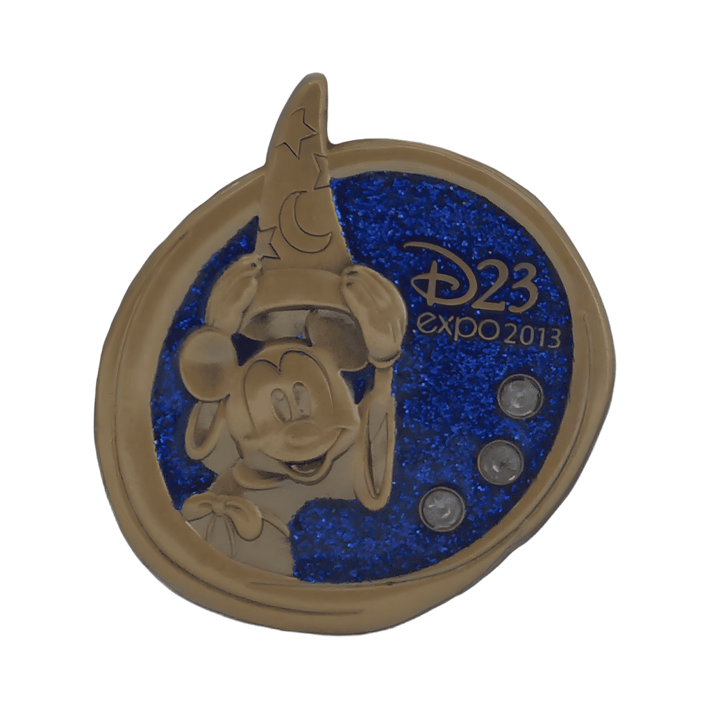 Jeweled and Glitter Sorcerer Mickey Disney pin