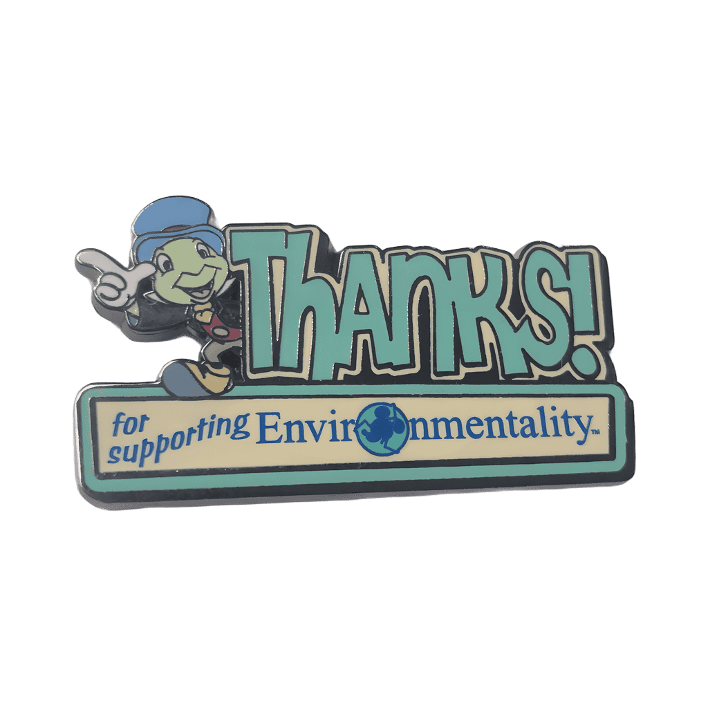 Thanks! For Supporting Environmentality Disney pin