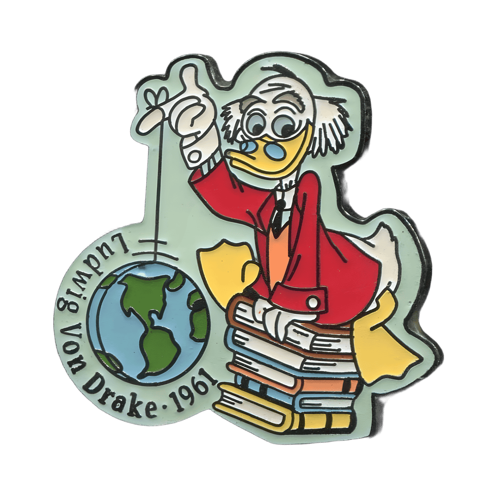 #39 - Ludwig Von Drake 1961 Disney pin