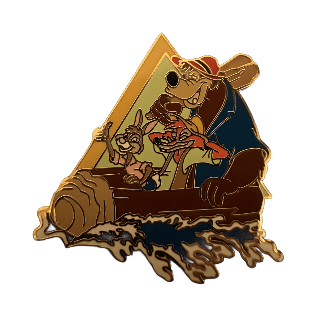 Br'er Rabbit, Br'er Fox, and Br'er Bear Disney pin