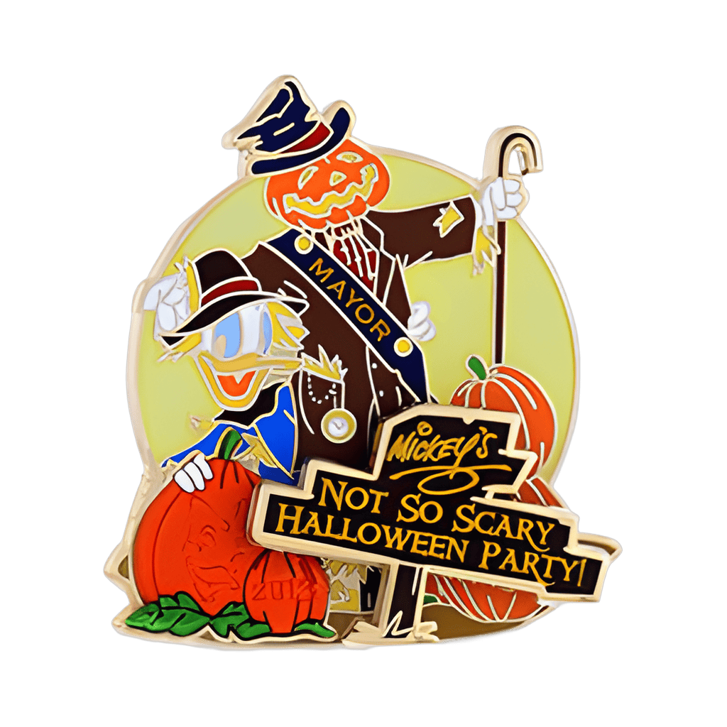 Donald and Scarecrow Mayor - Annual Passholder Exclusive Disney pin