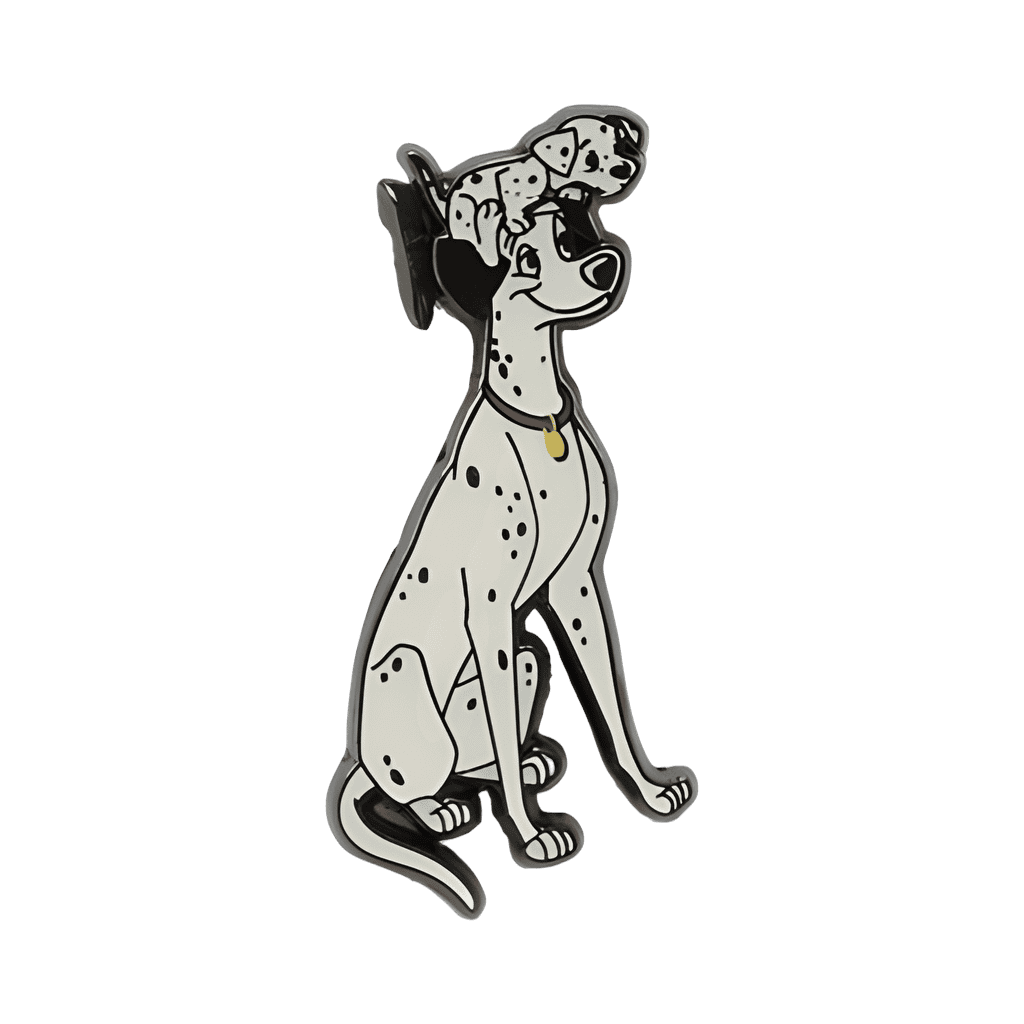 Pongo and puppy Disney pin