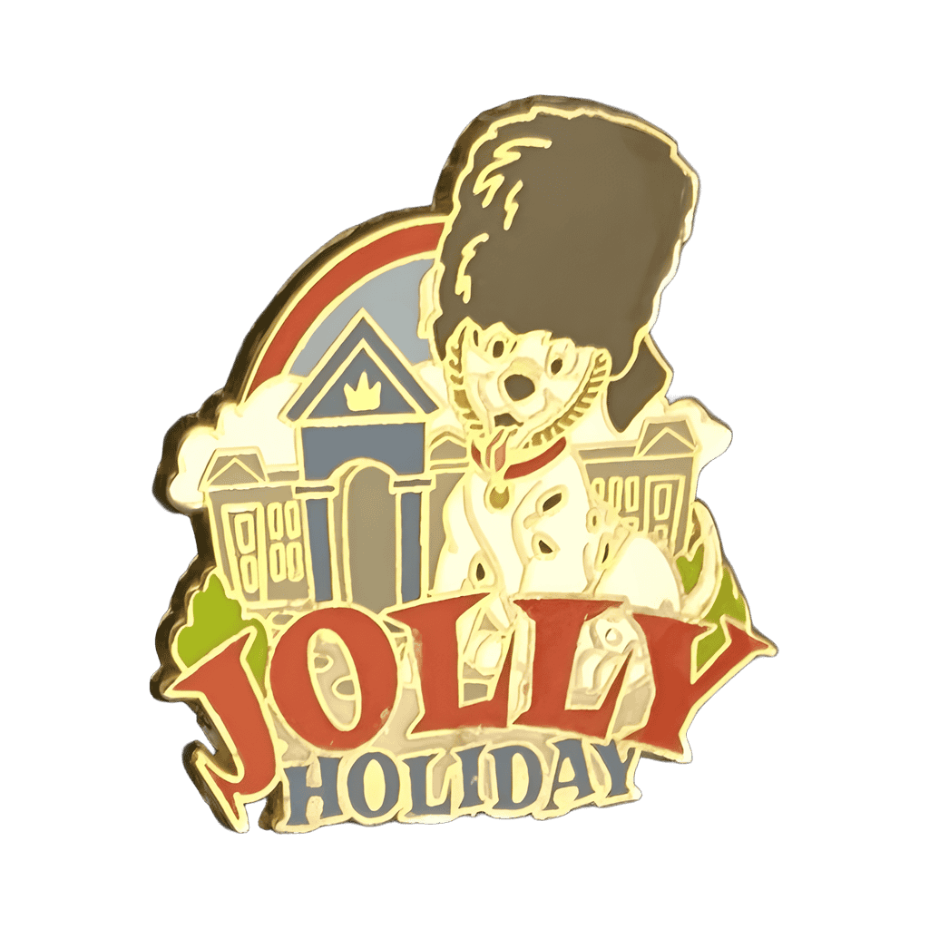 101 Dalmatian Jolly Holiday Disney pin