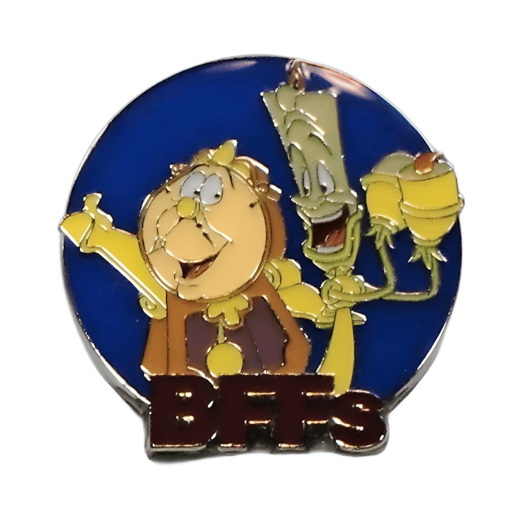 Beauty and the Beast - Cogsworth and Lumiere Disney pin