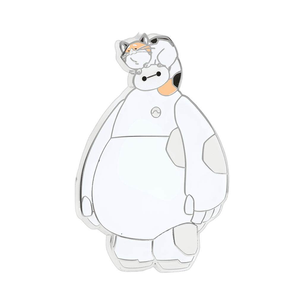 Baymax and Mochi Disney pin