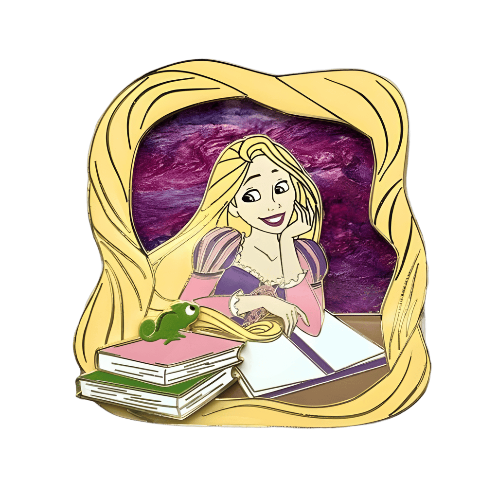 Rapunzel and Pascal - Daydreamer Disney pin