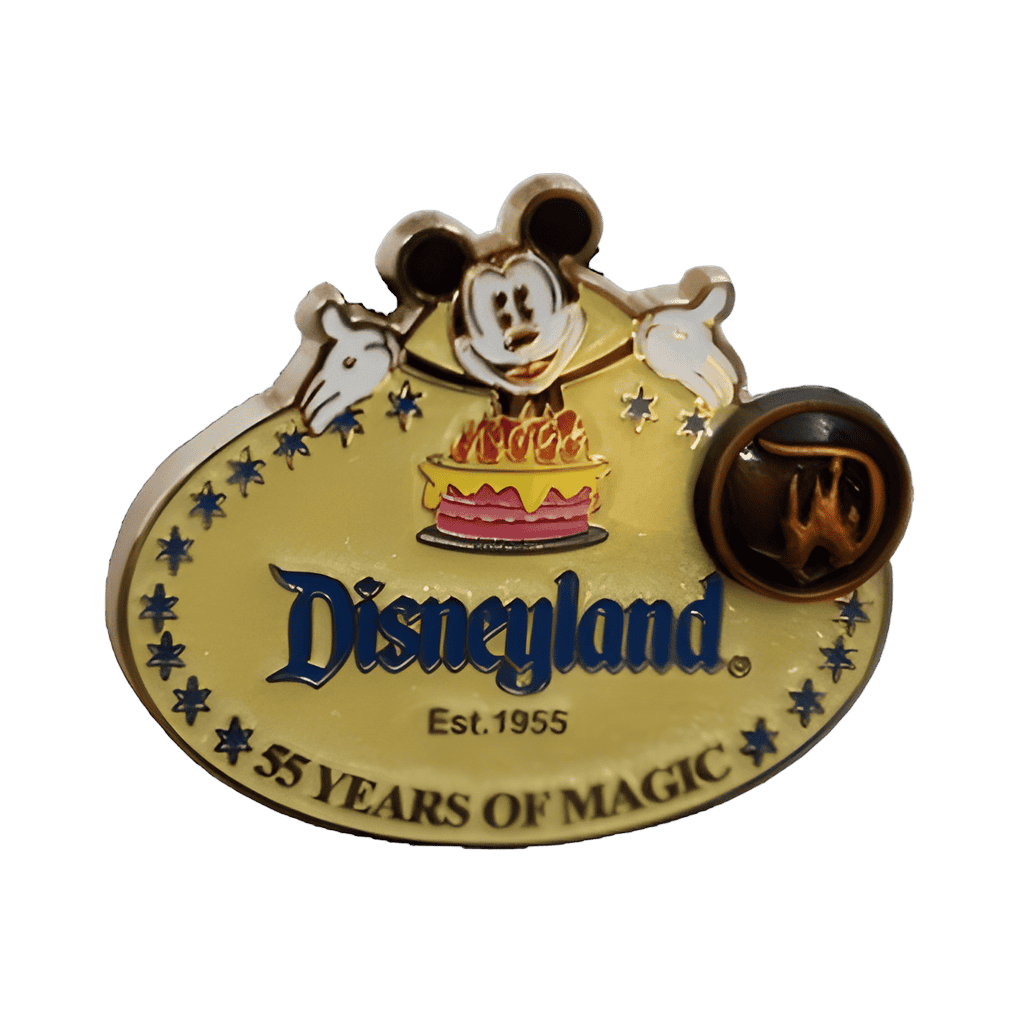 55 Years of Magic Cast Member Name Tag Disney pin