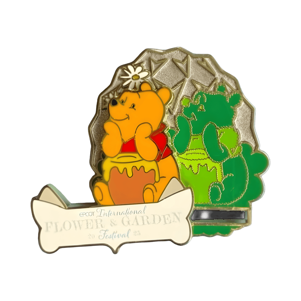 Winnie the Pooh Topiary Slider Disney pin