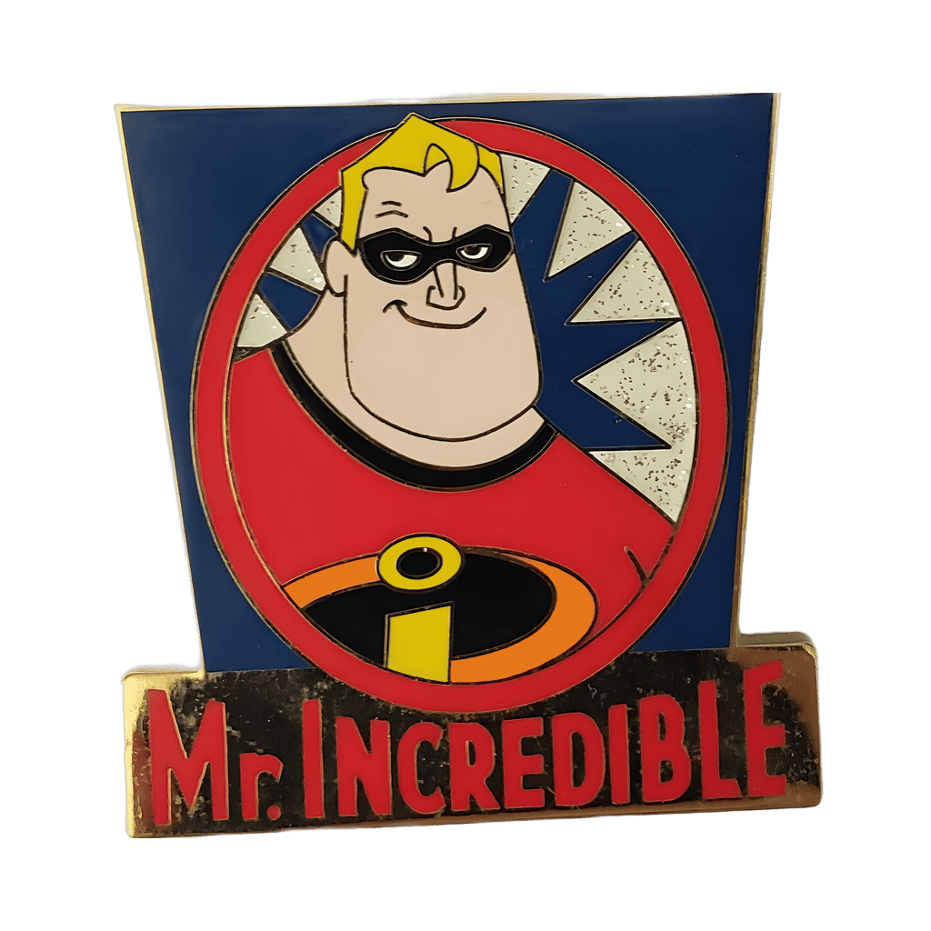 M&P The Incredibles Mr. Incredible Bob Parr Disney pin